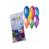 GEMAR METALİK KARIŞIK BALON GM90-082 (PKT-100 LÜ)