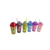 HEREVİN DESENLİ PİPETLİ BARDAK 660 ML KARIŞIK