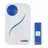 HOROZ FUJI-D KABLOSUZ KAPI ZİLİ 3V MAVİ