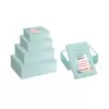 KESKİN DİKDÖRTGEN KUTU SETİ PASTA DİLİMİ 5 Lİ