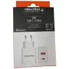 MEGATECH KAFA 20 W İKİLİ PD+USB