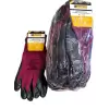 MEŞEM ZEBRA ELDİVEN 1/2 KIRMIZI-SİYAH 320(PK-12Lİ)