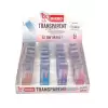 MİKRO TRANSPARENT SAYDAM SİLGİ ER-5701 (PKT-24 LÜ)