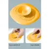 OMİLİFE SİLİKON KADEMELİ LAVABO TIKACI PLS02-640
