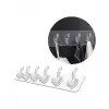 OMİLİFE YAPIŞKANLI ASKI ŞEFFAF 6 LI PLS03-940