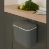 ŞENYAYLA ASKILI ÇÖP KOVASI ANTRASİT 8 LT ŞEN-16