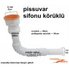 SFK KÖRÜKLÜ PİSÜVAR SİFONU