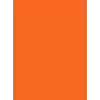 SİNGLE COLOR FON KARTONU 48X68CM TURUNCU(PK-100LÜ)