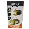 SOFTLED KAMP FENERİ ŞARJLI SOLAR ÇOK FONK.K-7095