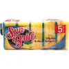 SUNBRİTE OLUKLU BULAŞIK SÜNGERİ 074 5 Lİ