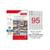 TANEX LASER ETİKET 30X12 MM TW-2095 100 LÜ