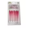 TOP CANDLE MUM METALİK 10 CM KOD:80 6 LI