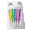 TOP CANDLE MUM PASTEL SPİRAL KOD:460 5 Lİ