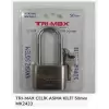 TRI-MAX ÇELİK ASMA KİLİT UZUN 50 MM MK-2433