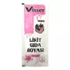 VİSSER LİKİT GIDA BOYASI PEMBE (PKT-12 Lİ)