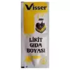 VİSSER LİKİT GIDA BOYASI SARI (PKT-12 Lİ)