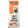 VİSSER LİKİT GIDA BOYASI TURUNCU (PKT-12 Lİ)