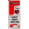 VİSSER LİKİT GIDA BOYASI VİŞNE (PKT-12 Lİ)