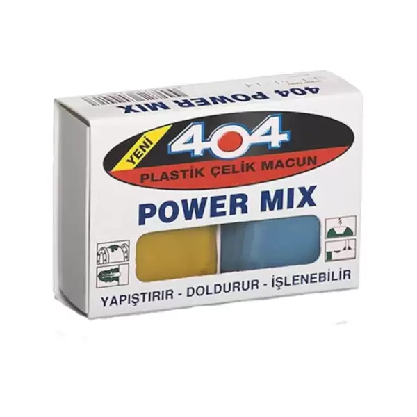 404 MİNİ POWER MIX YAPIŞTIRICI 40 GR (PKT-18 Lİ)