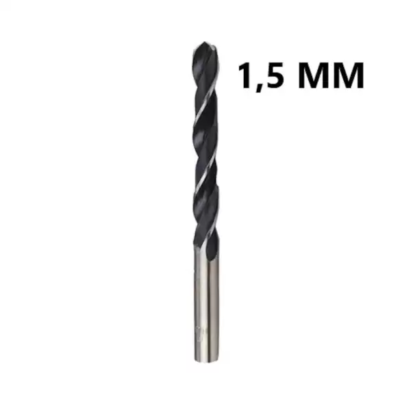 BAY-TEC MATKAP UCU HSS SİYAH BEYAZ 1,5 MM 2750 10