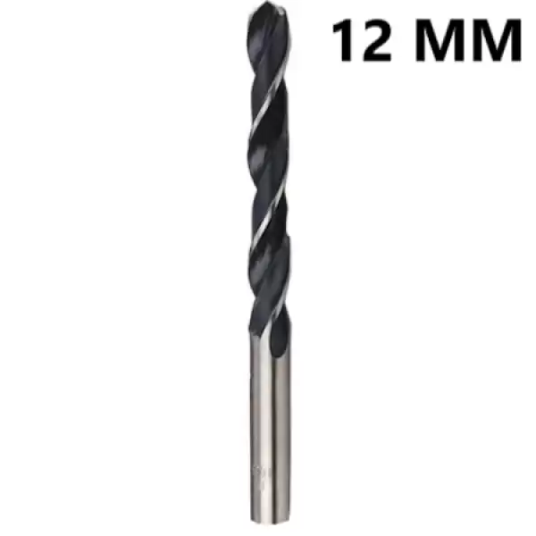 BAY-TEC MATKAP UCU HSS SİYAH BEYAZ 12 MM 1110 5 Lİ