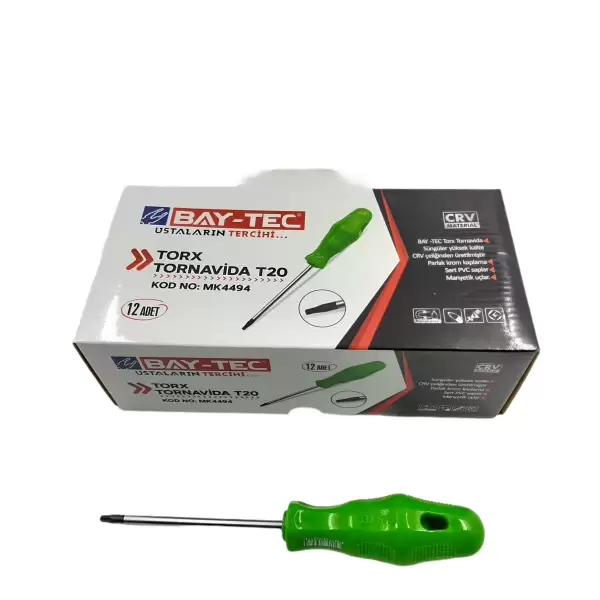 BAY-TEC TORX TORNAVİDA T-20 MK-4494