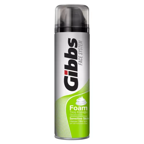 GİBBS TRAŞ KÖPÜĞÜ 200 ML (PKT-6 LI)