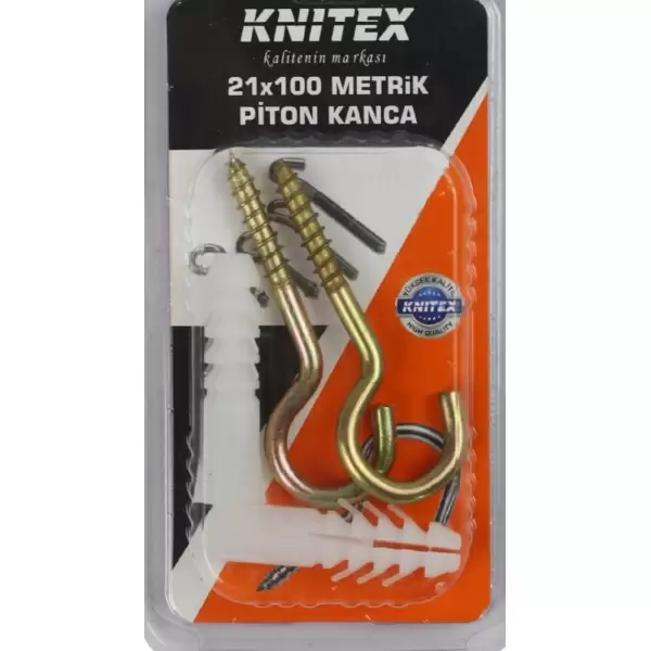 KNITEX VAKUMLU METRİK PİTON KANCA 21X100 KTX-2633