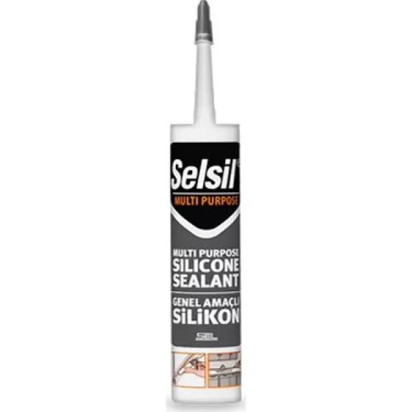 SELSİL SİLİKON 280 GR ŞEFFAF 01 2527