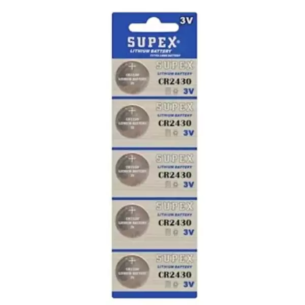 SUPEX PARA PİL CR-2430 (PKT-5 Lİ)