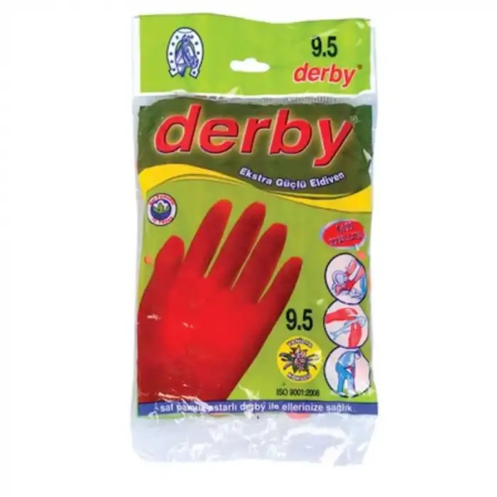 DERBY BULAŞIK ELDİVENİ NO:9,5 (PKT-30 LU)