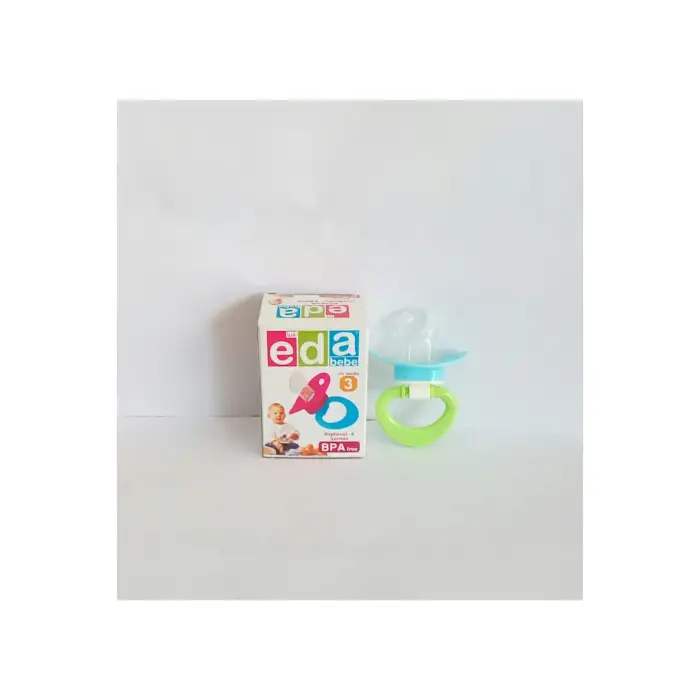 EDA SİLİKONLU DAMAKLI EMZİK (PKT-24 LÜ)