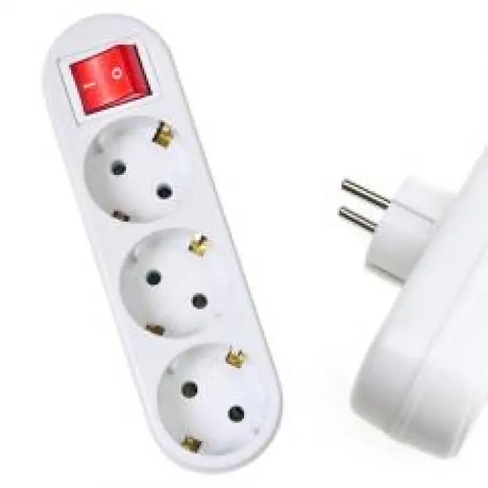 FETİH 3 LÜ FİŞ PRİZ ANAH.GOLYAT 106-03Y (PK-10 LU)