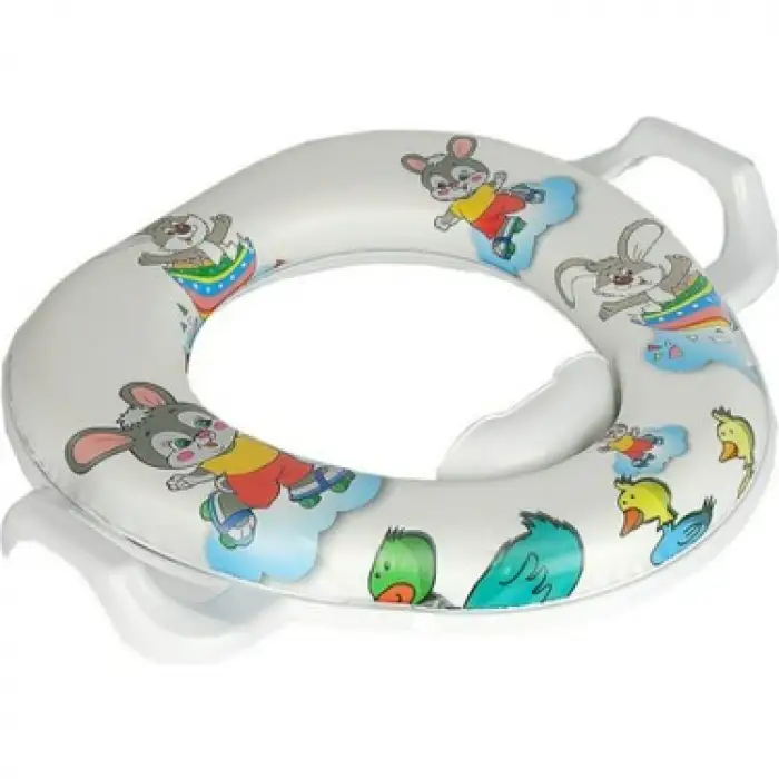 HOMARZ SOFT SÜNGERLİ BEBEK KLOZET KAPAĞI KULPLU