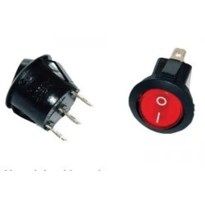 IŞIKLI FIRIN ANAHTARI YUVARLAK 1047 (PKT-10 LU)