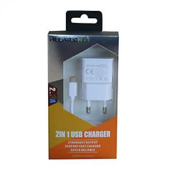 MEGATECH ECO ŞARJ ALETİ 2.1A 2.2A MICRO MT-CM1-CM2