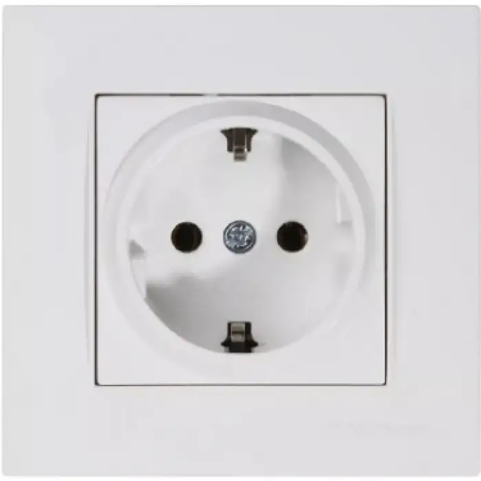 MUTLUSAN RİTA TOPRAKLI PRİZ BEYAZ POŞETLİ(DZ-12Lİ)