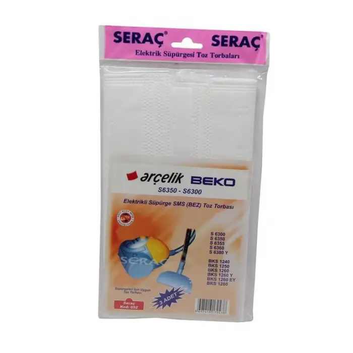 SERAÇ SÜPÜRGE TORBASI BEZ NO:052