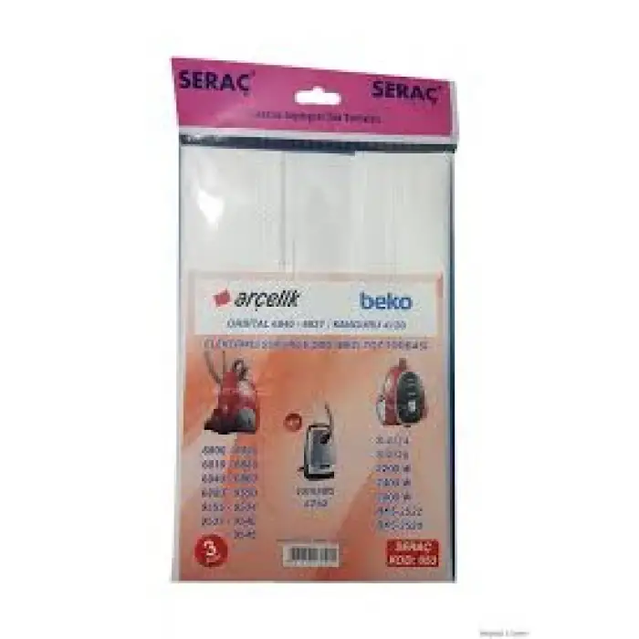 SERAÇ SÜPÜRGE TORBASI BEZ NO:053