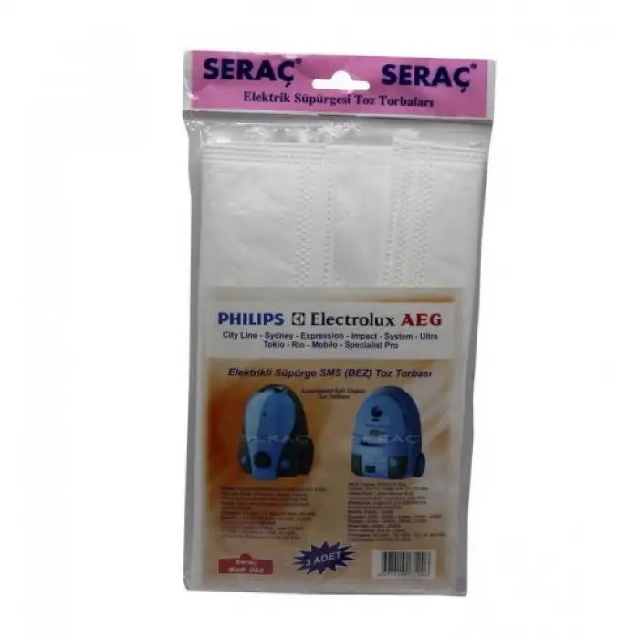 SERAÇ SÜPÜRGE TORBASI BEZ NO:054