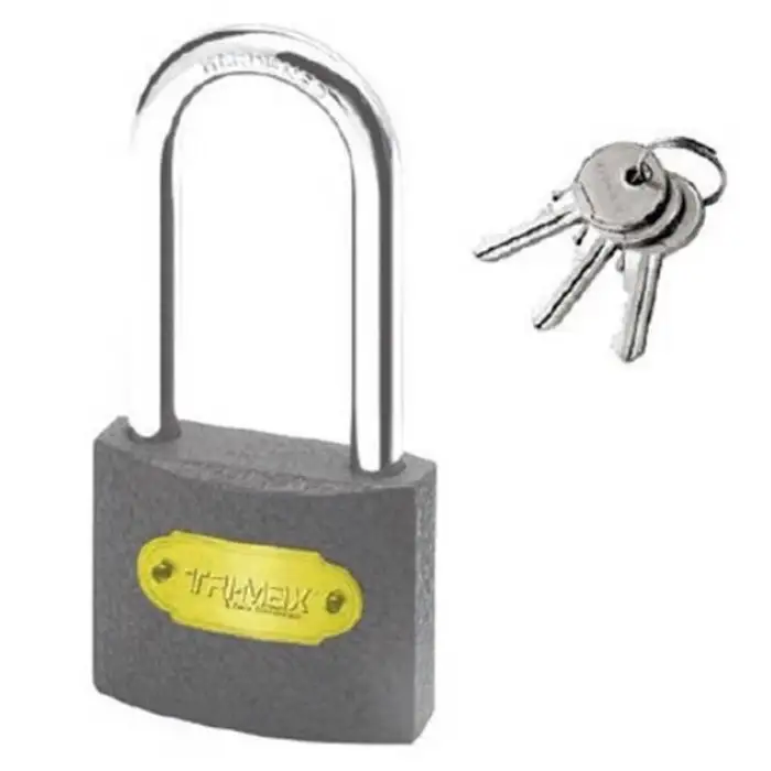 ASMA KİLİT GRİ UZUN 50 MM 2329 (PKT-6 LI)