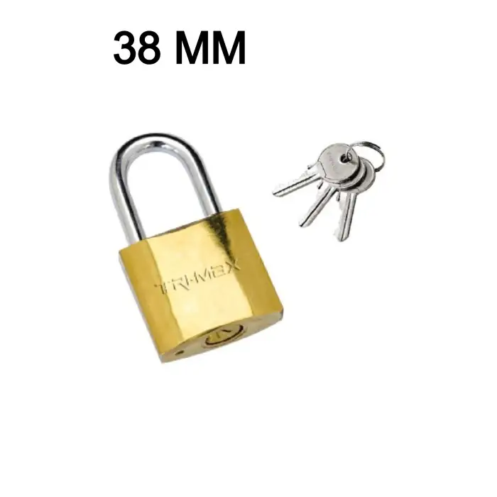 ASMA KİLİT SARI KISA 38 MM MK 2334 (PKT-6 LI)