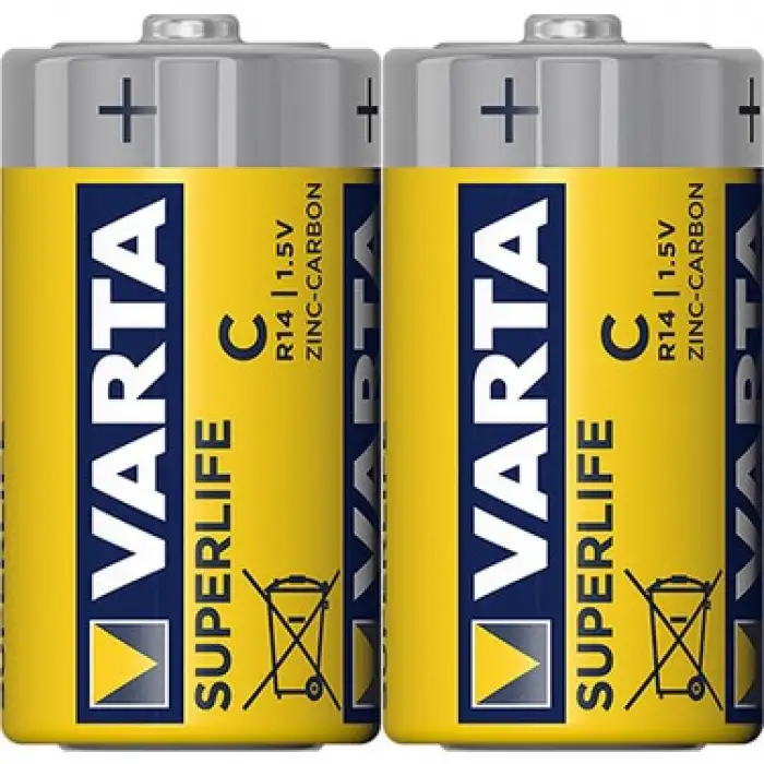 VARTA ORTA PİL -C-R14 2 Lİ          (KUTU-2X12 Lİ)
