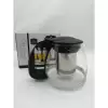 YAKUT ÇELİK SÜZGEÇLİ CAM DEMLİK 900 ML 8882