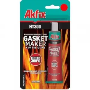 AKFİX SIVI CONTA KIRMIZI 50 GR HT300 (PKT-24 LÜ)
