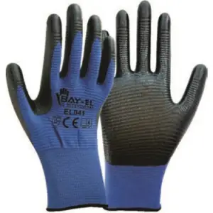 BAY-EL ZEBRA İŞ ELDİVENİ MAVİ SİYAH EL010-1(EL110)