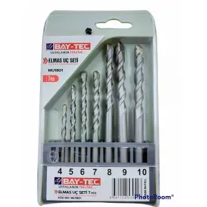 BAY-TEC ELMAS UÇ SETİ 7 PRÇ MU-1801
