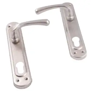 ERİŞ KAPI KOLU OVAL YALE NİKEL 5443 (KT-2 TAKIM)