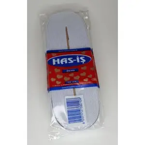 HAS-İŞ PAÇA LASTİK 2 CM 10 MT