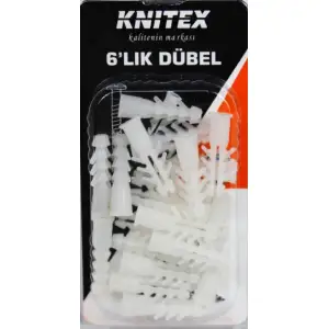 KNITEX VAKUMLU DÜBEL 6 LIK KTX-2599